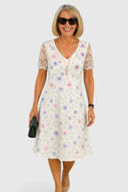 Brislyn | Elegant Midi Dress