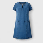 Christine | Elegant Denim Dress