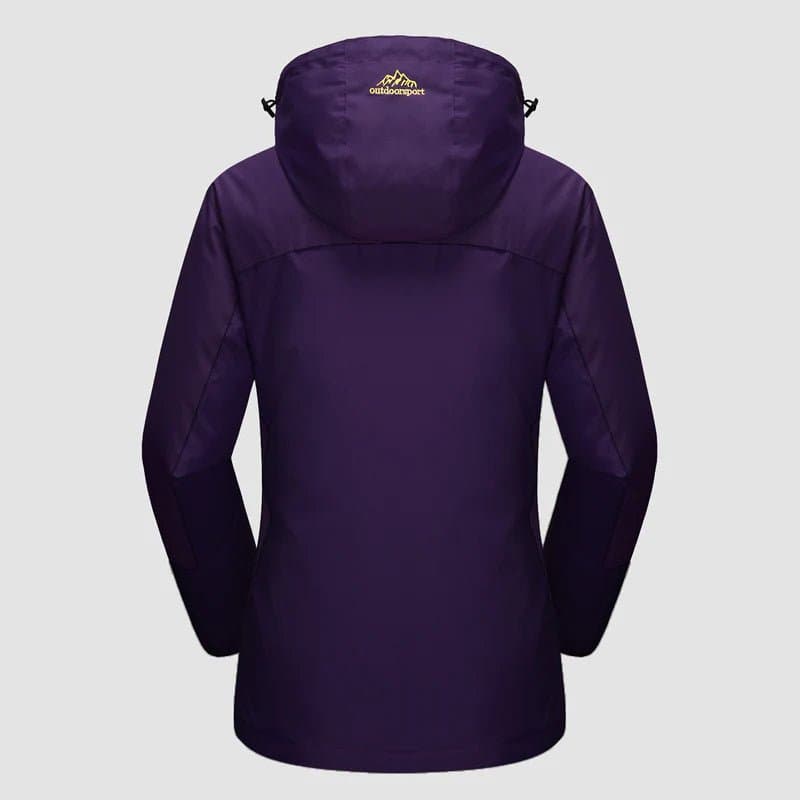 3-in-1 Waterproof Winter Coat, Fleece Lined,Two-Piece Suit, Hooded Ski & Hiking Jacket