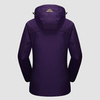 3-in-1 Waterproof Winter Coat, Fleece Lined,Two-Piece Suit, Hooded Ski & Hiking Jacket