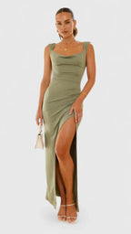 Coralya™ | Elegant Maxi Dress