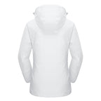 3-in-1 Waterproof Winter Coat, Fleece Lined,Two-Piece Suit, Hooded Ski & Hiking Jacket